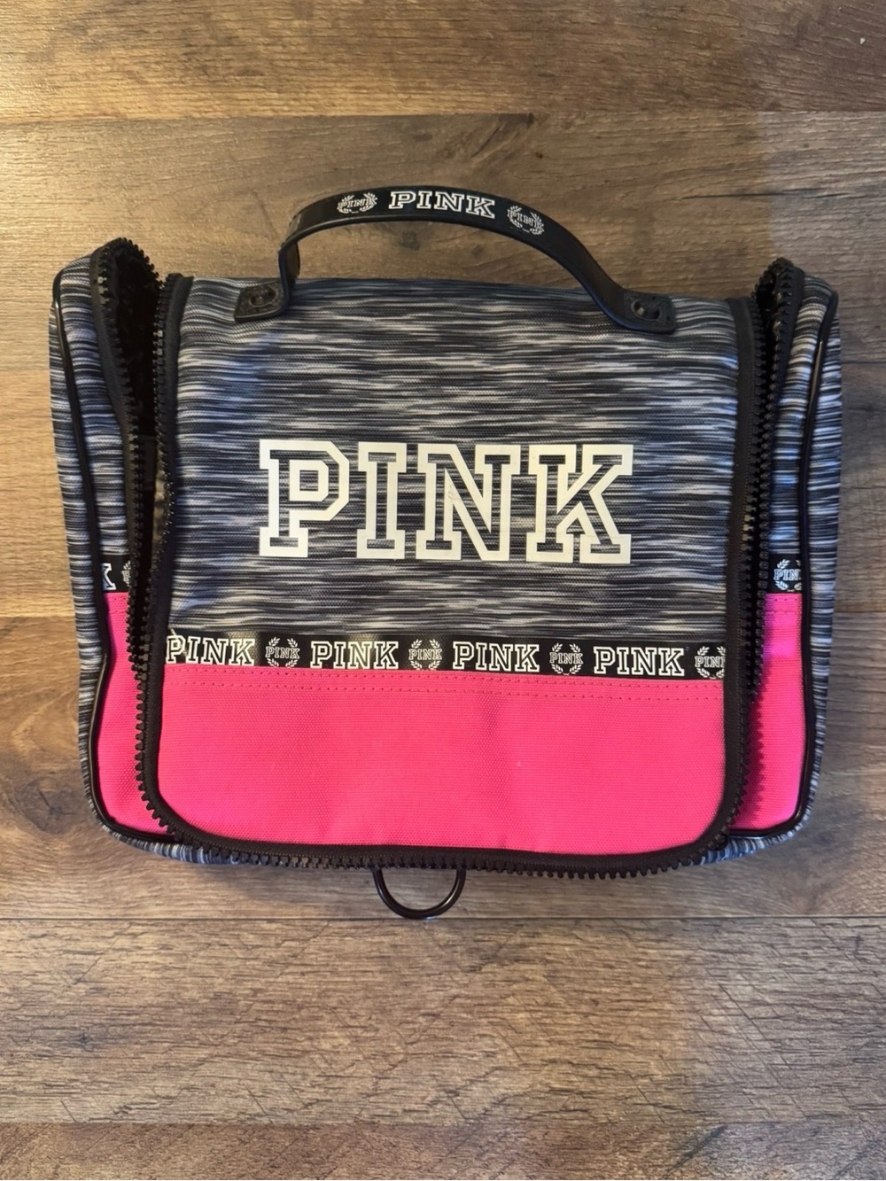 Victoria’s Secret PINK Y2K Hanging Travel Makeup Toiletry Bag Organizer